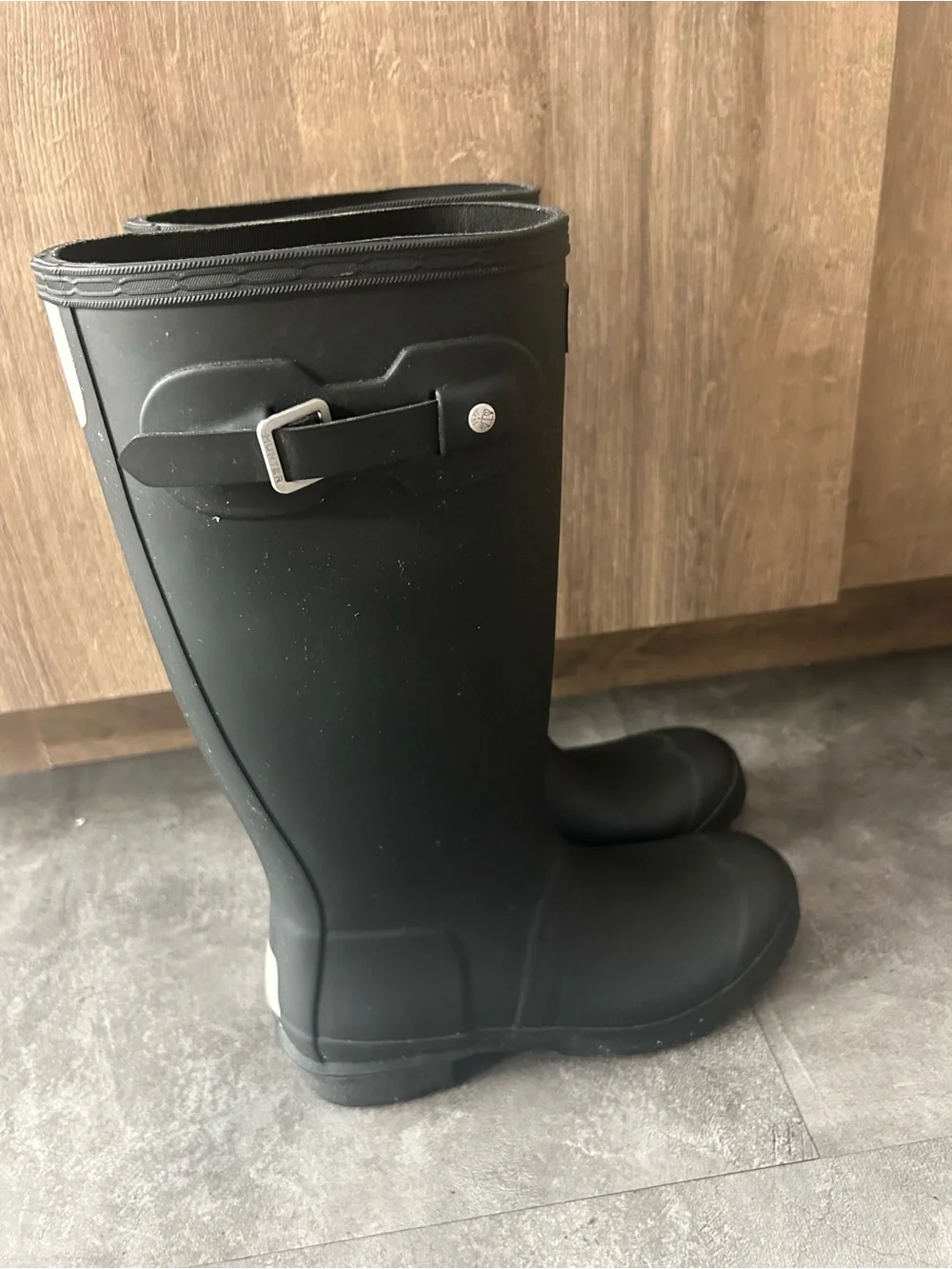 Hunter Tall Black Rain boots Kid’s Size 3.5Y or Women’s Size 5